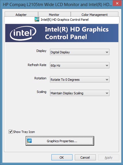 generic intel hd graphics driver